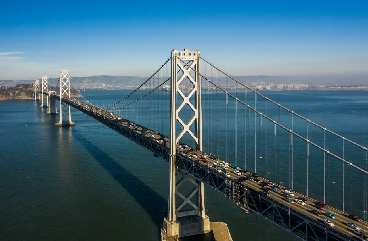 San Francisco Bay Area panorama — YKCA Electric EV charger install service area