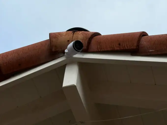PoE Roof-Mounted Security Camera