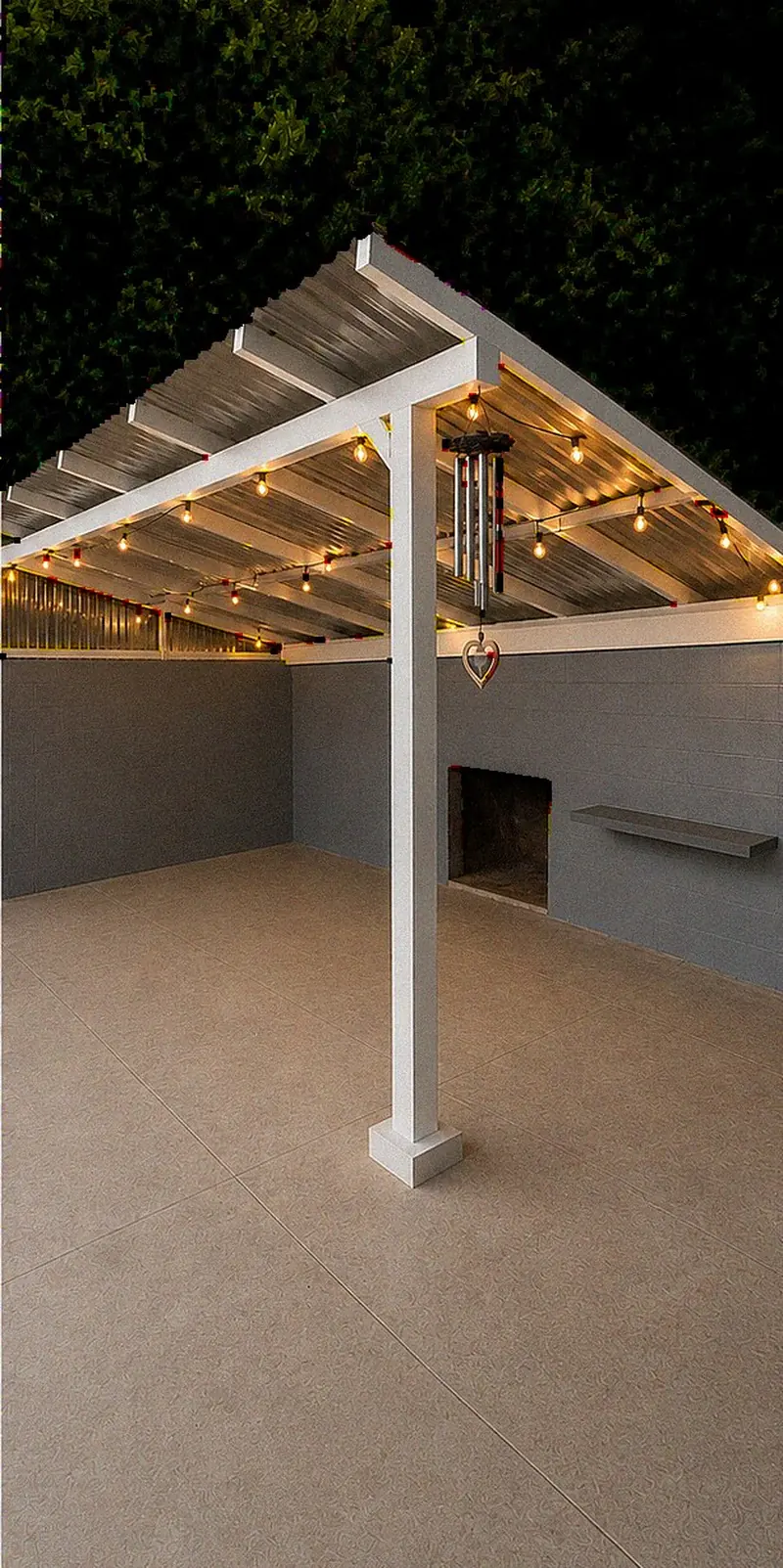 Covered patio after remodel — YKCA Bay Area