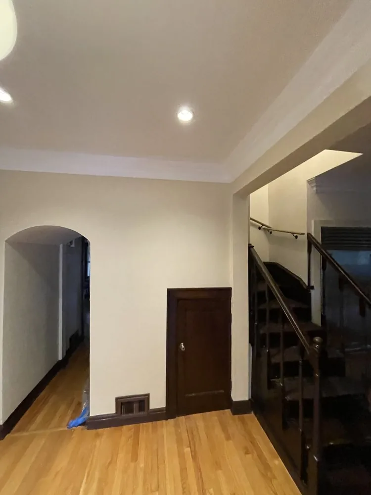 Bay Area home restored by YKCA — finished hallway and flooring