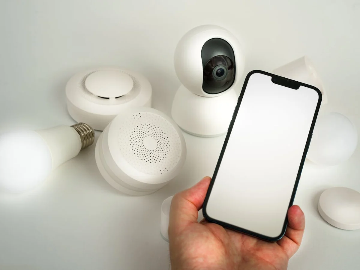 Whole-home audio controlled from a phone app alongside connected devices